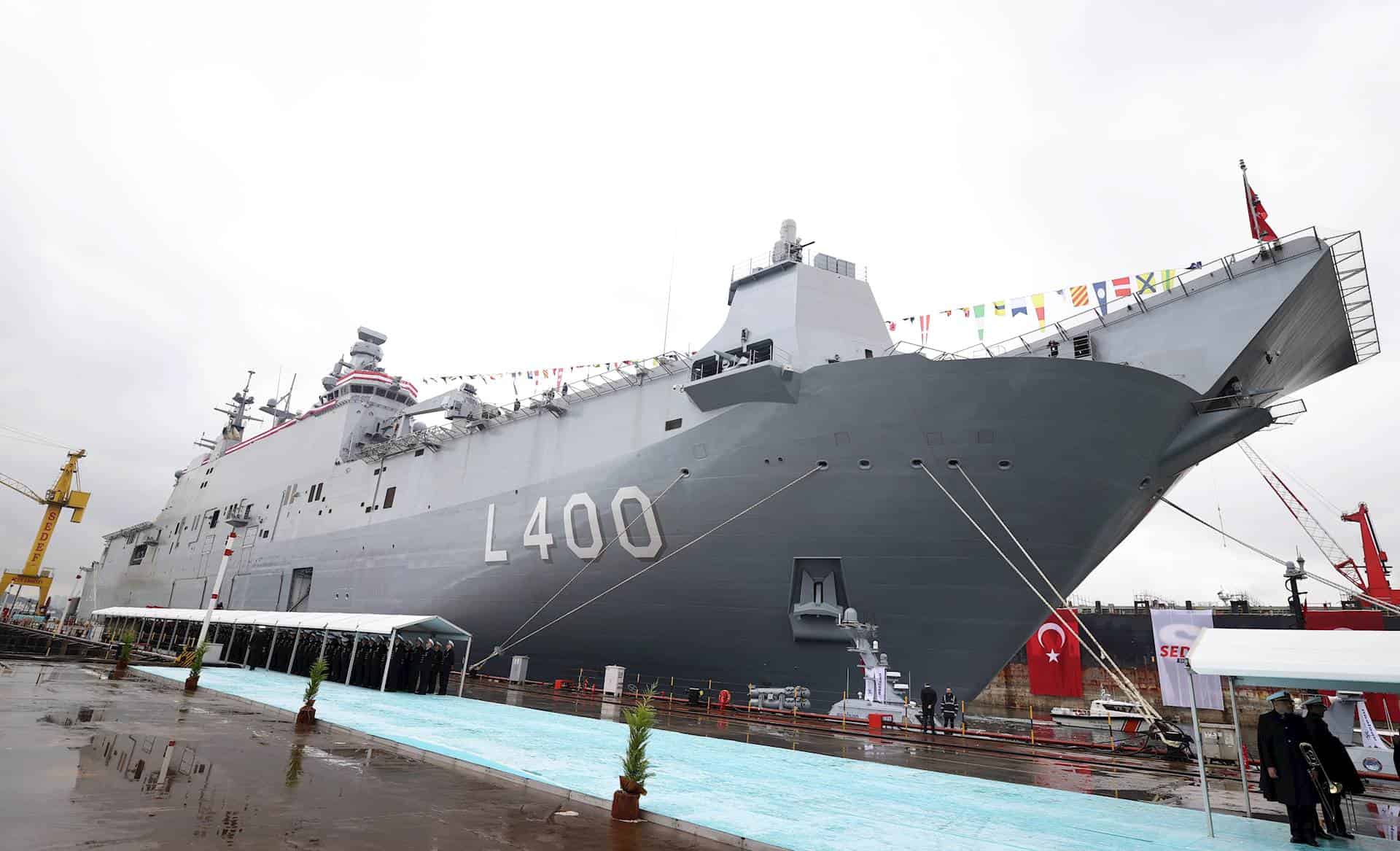 Turkey Commissioned Anadolu Lhd Militarnyi