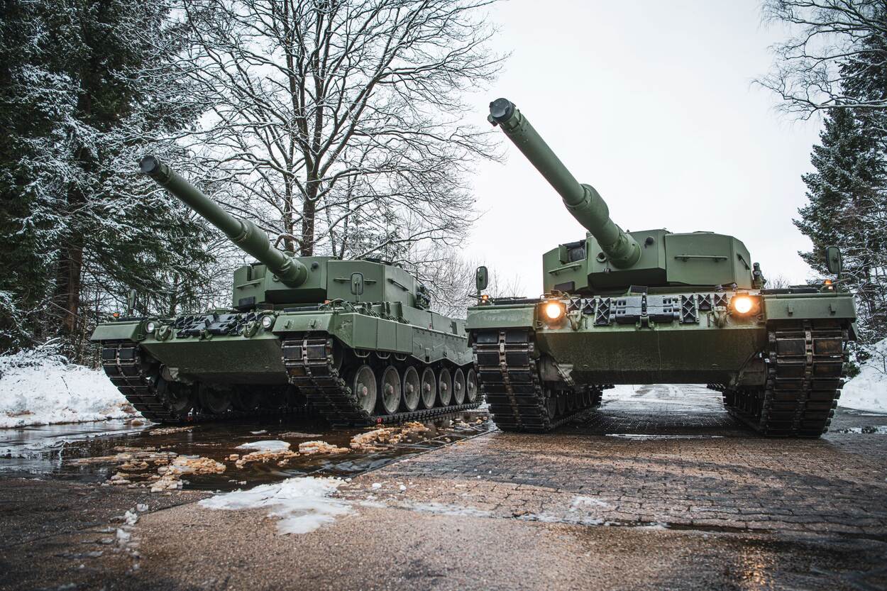 The Netherlands And Denmark Have Prepared The First Leopard S For