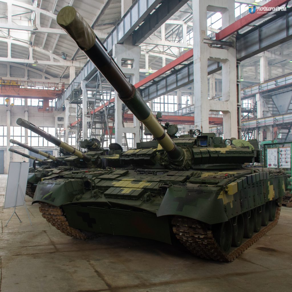 Партія модернізованих Т-80 для Збройних Сил України. 2019 рік. Фото: Укроборонпром