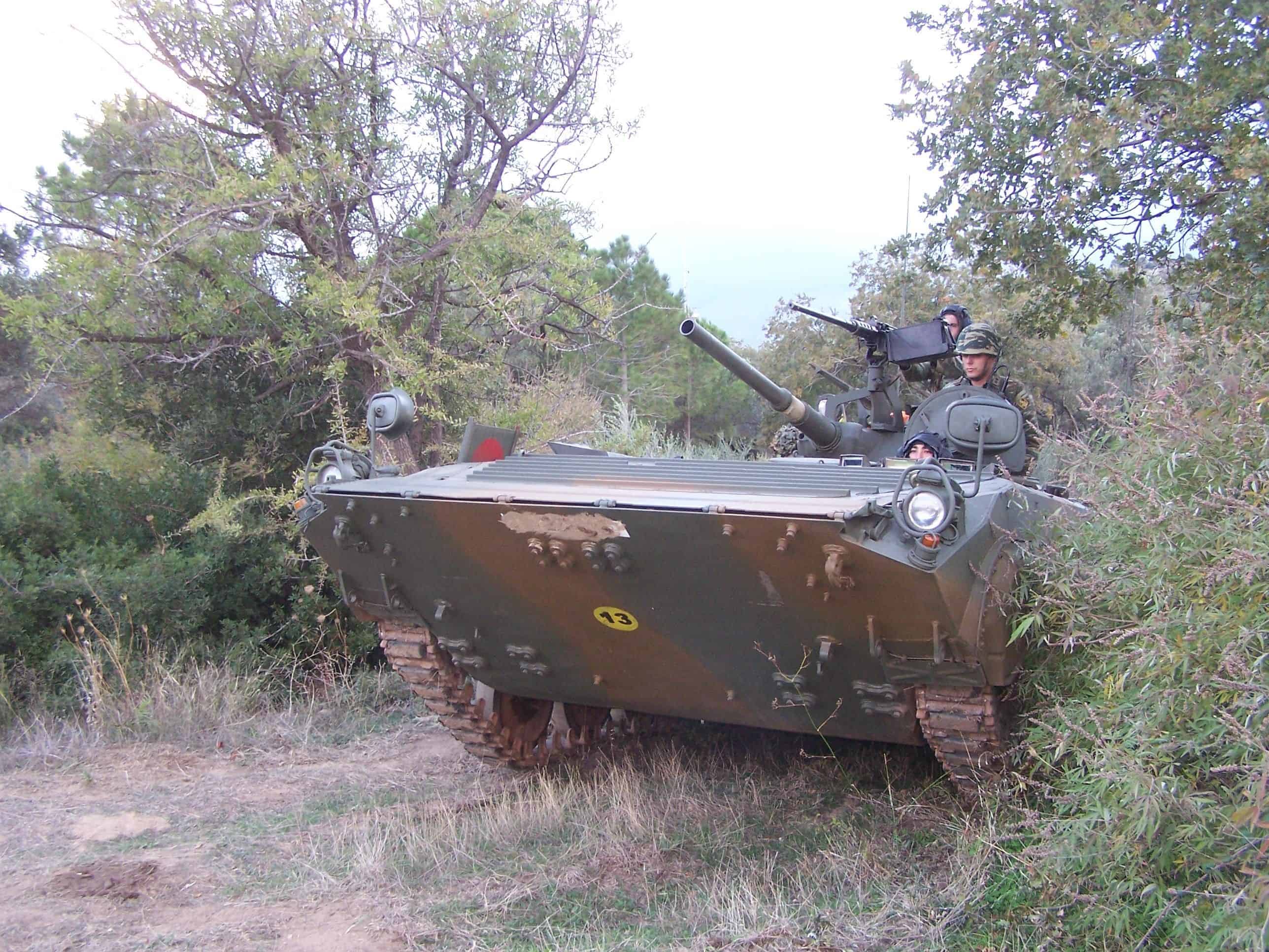БМП-1 на озброєнні грецької армії
