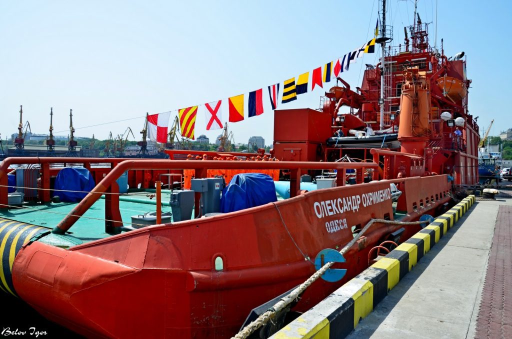 Пошуково-рятувальне судно «Олександр Охрименко» у 2012-у році