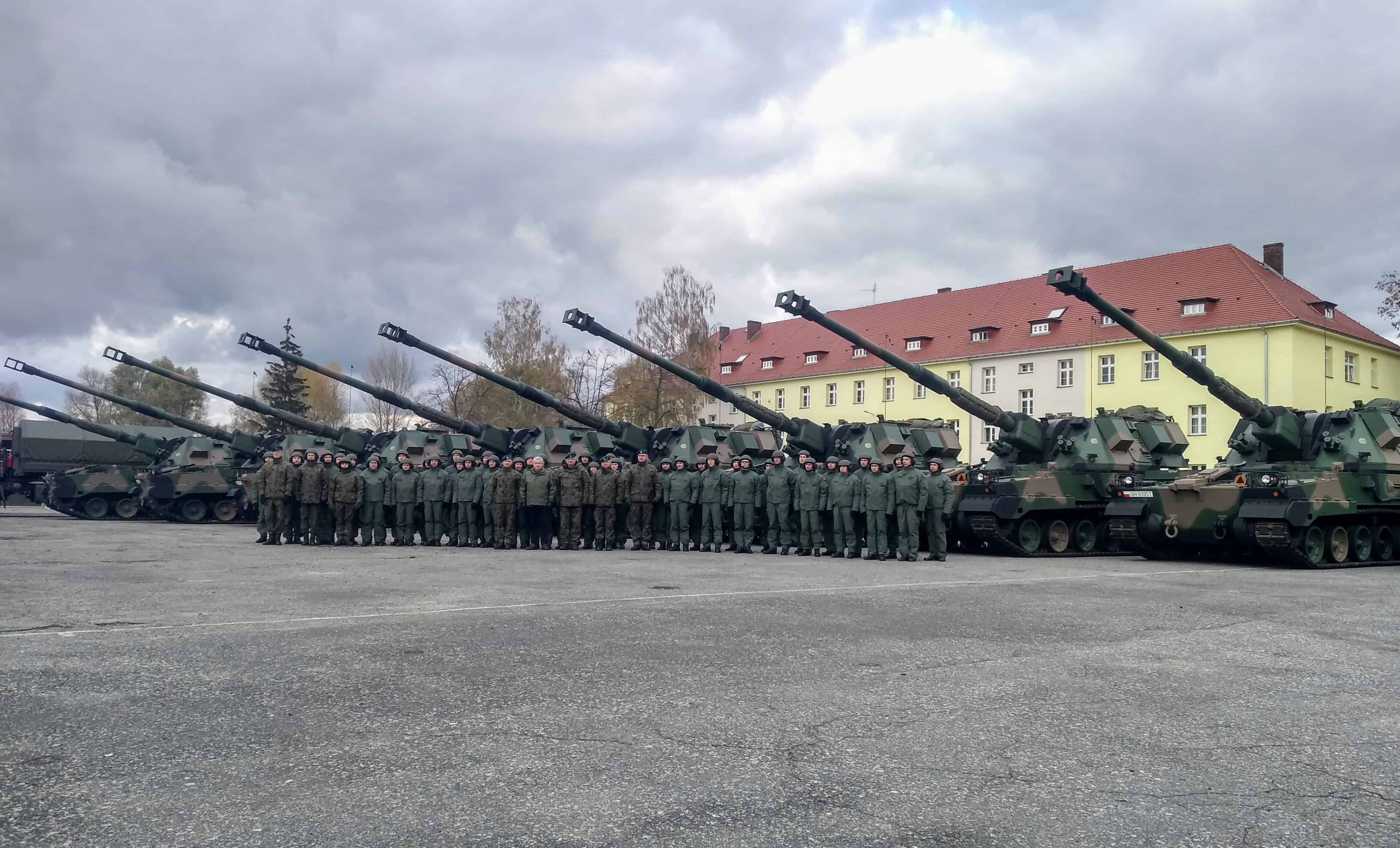 Передача 155-мм артилерійських установок Krab для 5 артилерійського полку польської армії