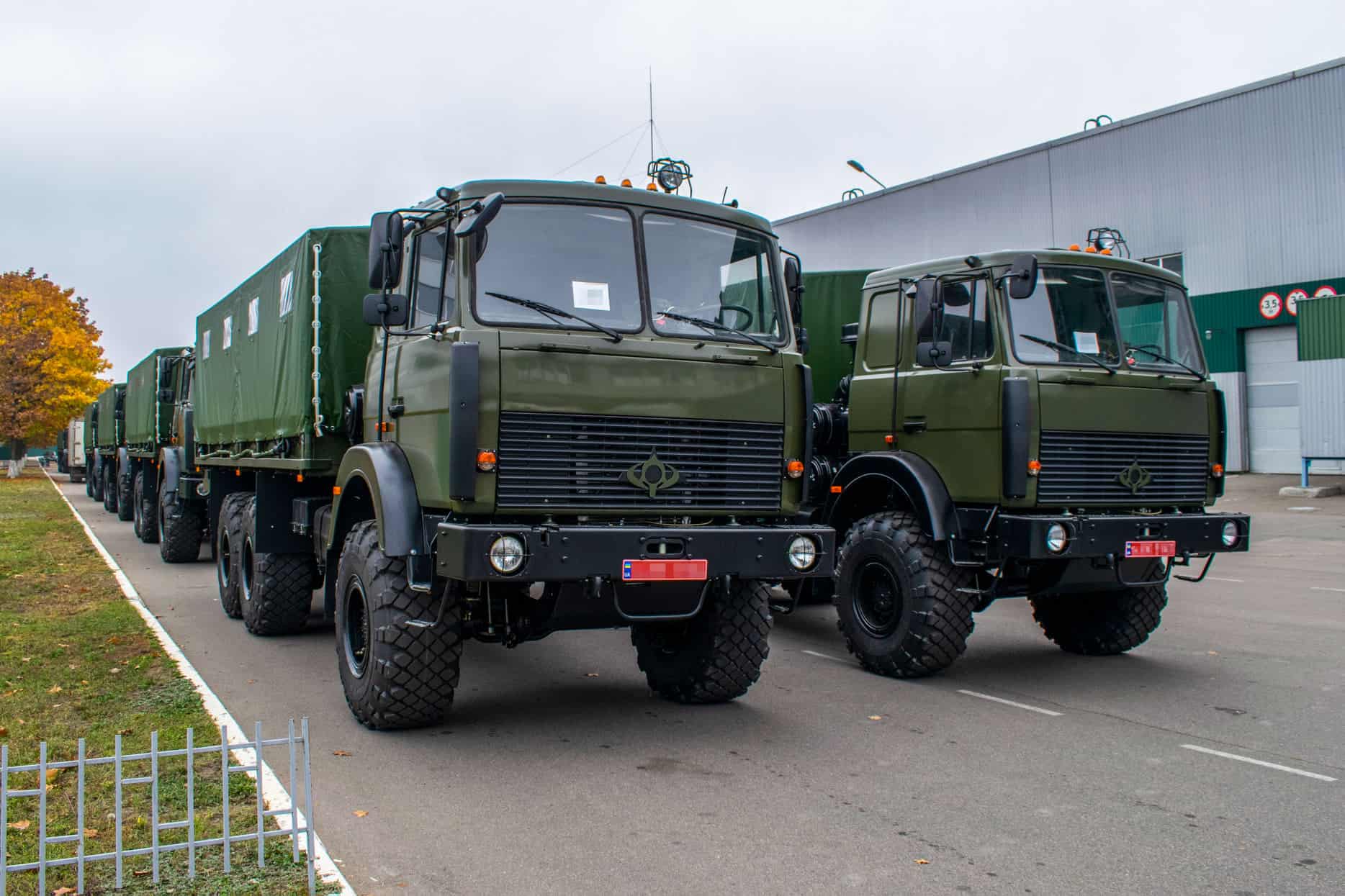 Вантажні автомобілі підвищеної прохідності Богдан-63172 передані у жовтні 2019-го року