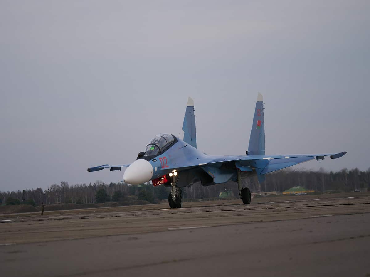 Білоруські Су-30СМ