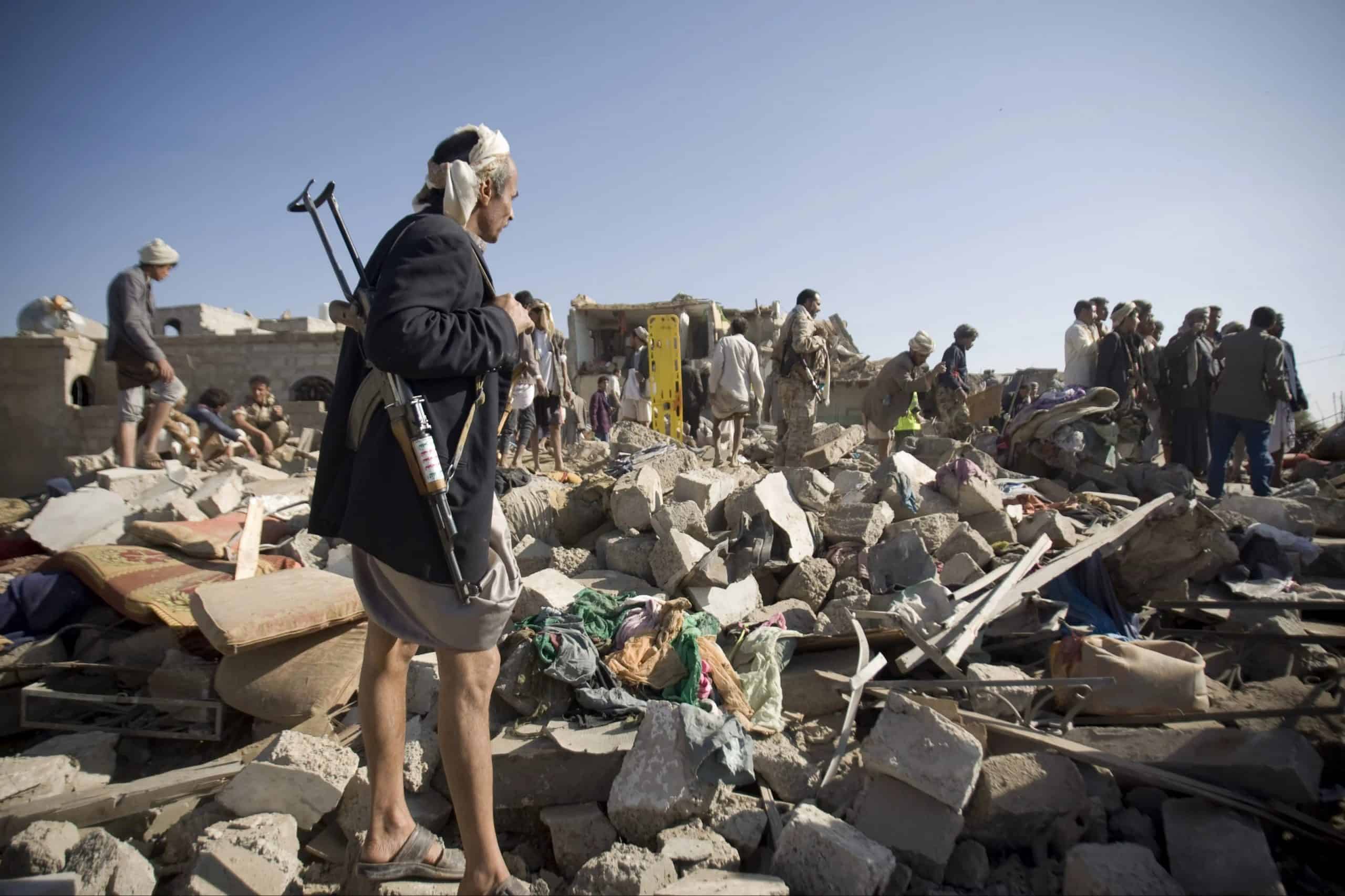 Результати обстрілу в Ємені