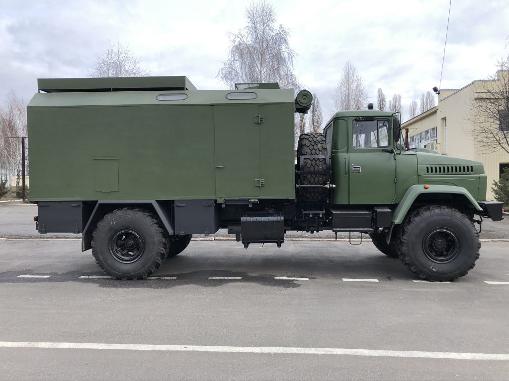 Кузов-фургон на шасі КрАЗ-5233НЕ