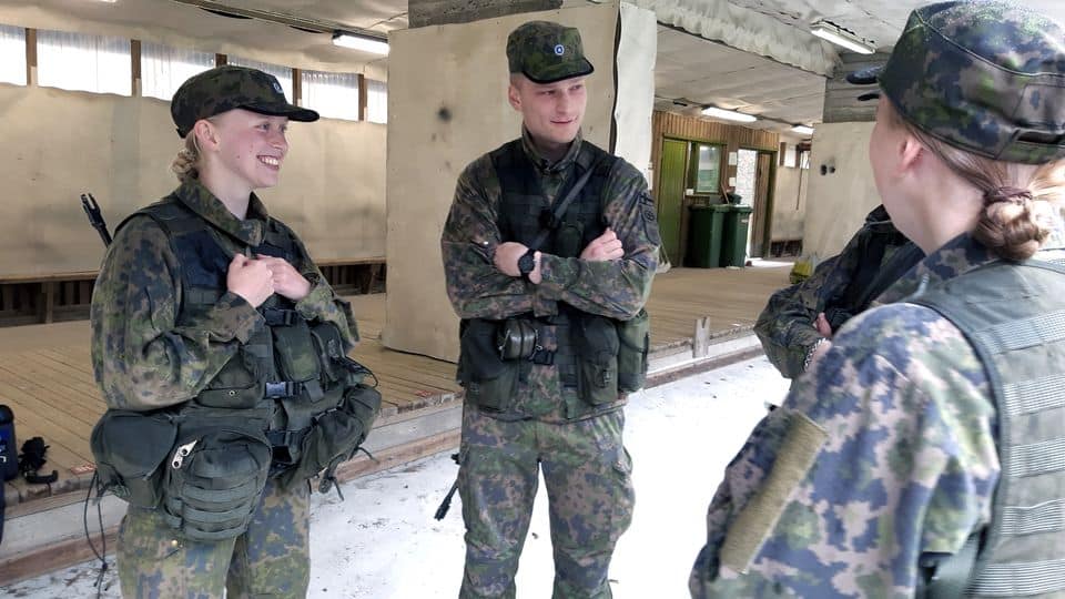 Жінки в армії Фінляндії