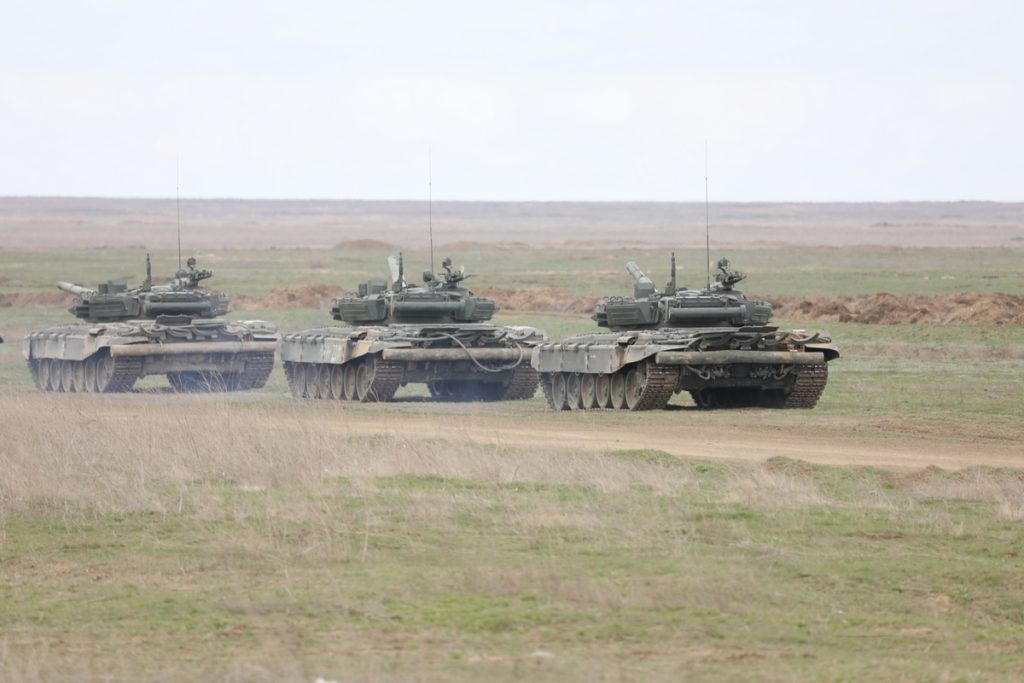 Танки Т-72Б3. Фото: Міноборони РФ