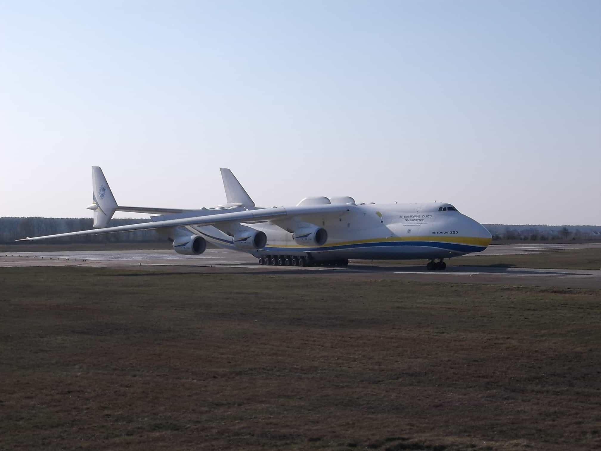 Ан-225 Мрія після першого польоту після модернізації