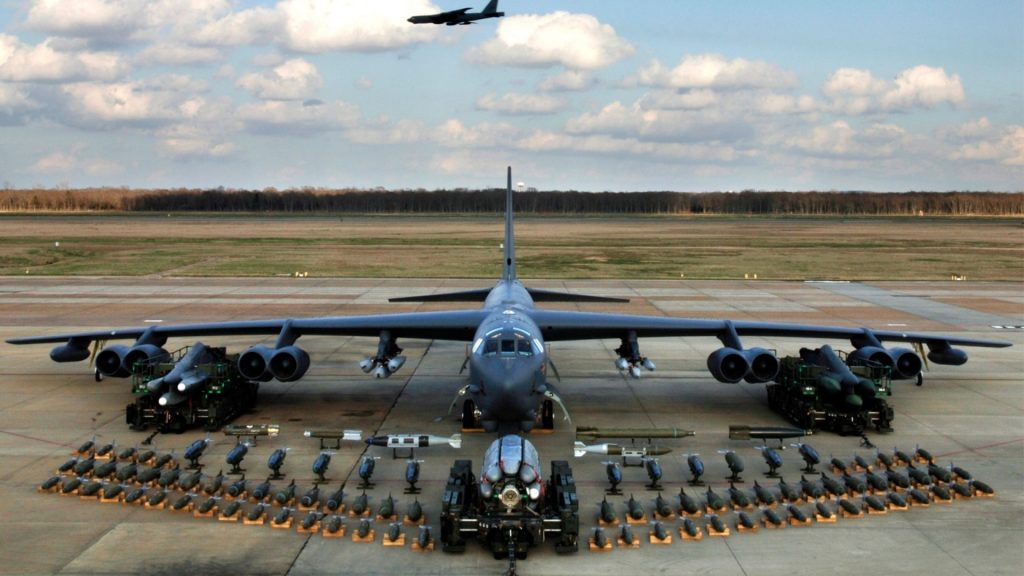 Boeing B-52 Stratofortress. Фото з вільних джерел.