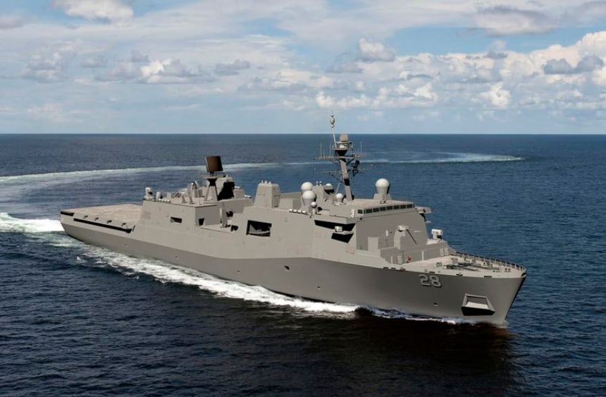 USS Fort Lauderdale рендер
