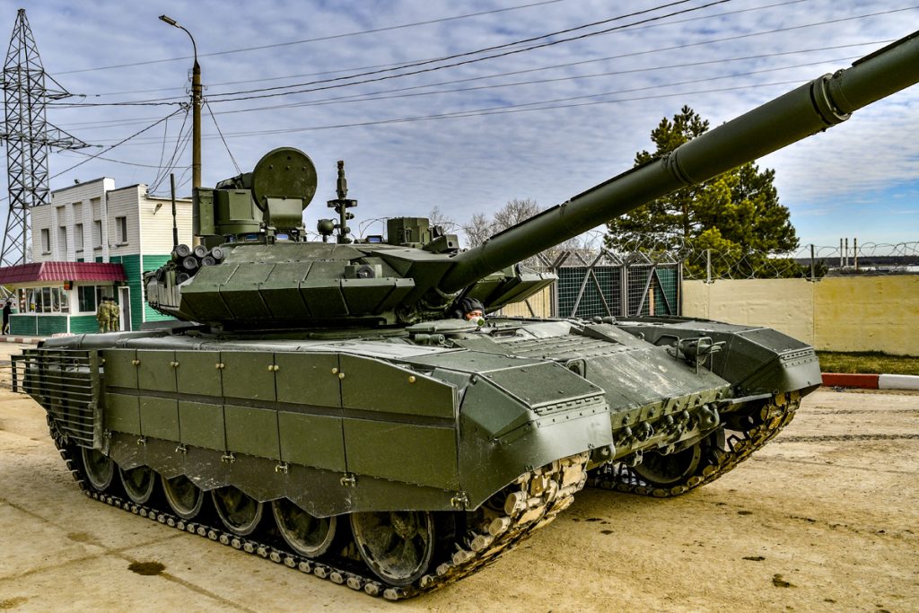 Російський танк Т-90М 2-ї гвардійської мотострілецької Таманської дивізії. Фото: Міноборони Росії. Квітень 2020 рік.