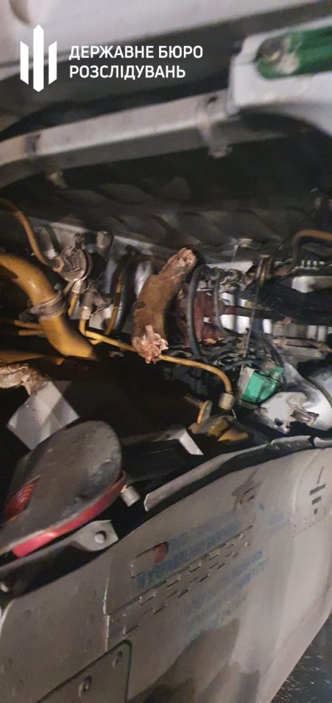 Фото з матеріалів ДБР розслідування по справі аварії «МІГ-29»