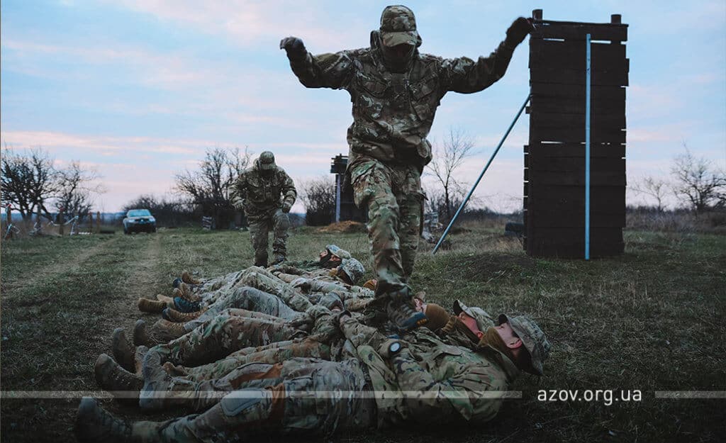 Тренування снайперів. Фото: Полк "Азов"