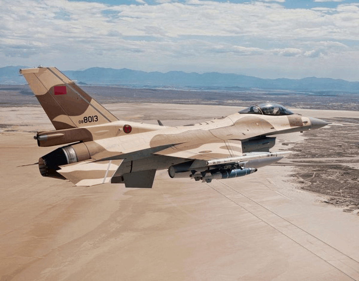 Багатоцільовий літак F-16 Марокко
