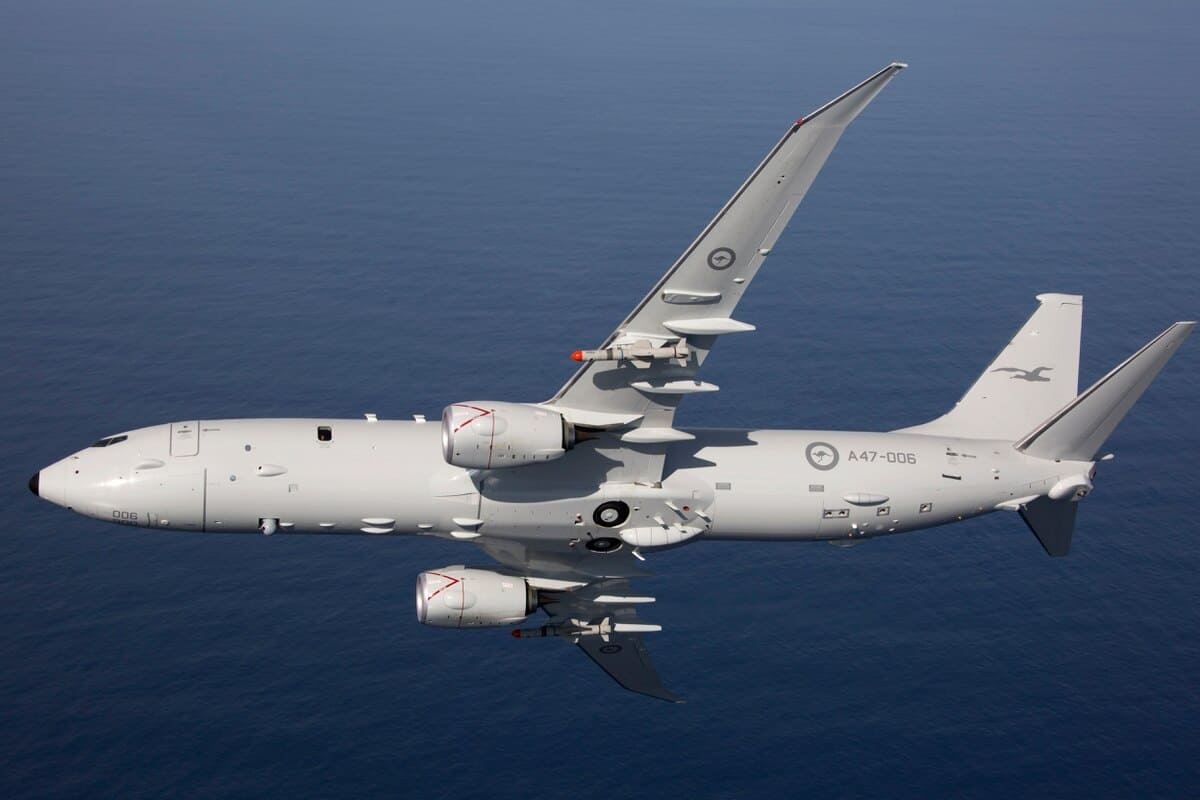 Літак Poseidon. Фото: Australian Department of Defence