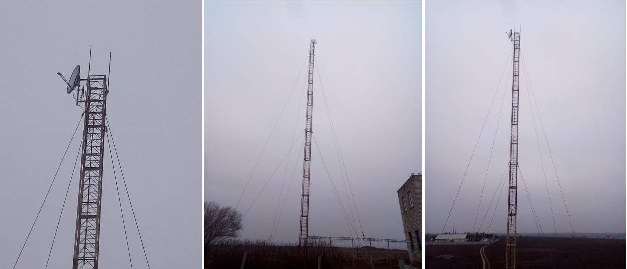 Фото 30-метрової вежі у Рибаківкі