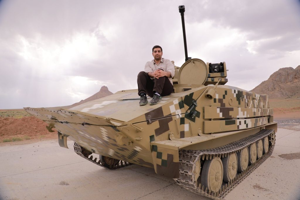 Модернізований БТР-50 Ірану з новим бойовим модулем. Фото: ЗМІ Ірану