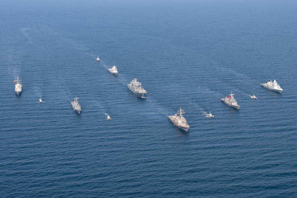 Кораблі НАТО під час навчань Baltops 2019