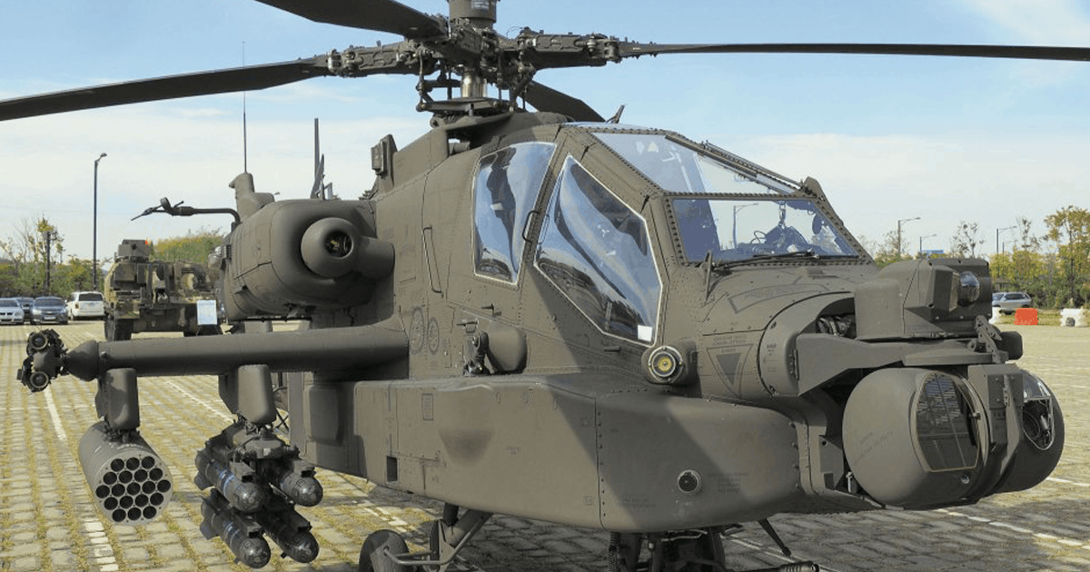 AH-64E Apache. Фото з відкритих джерел