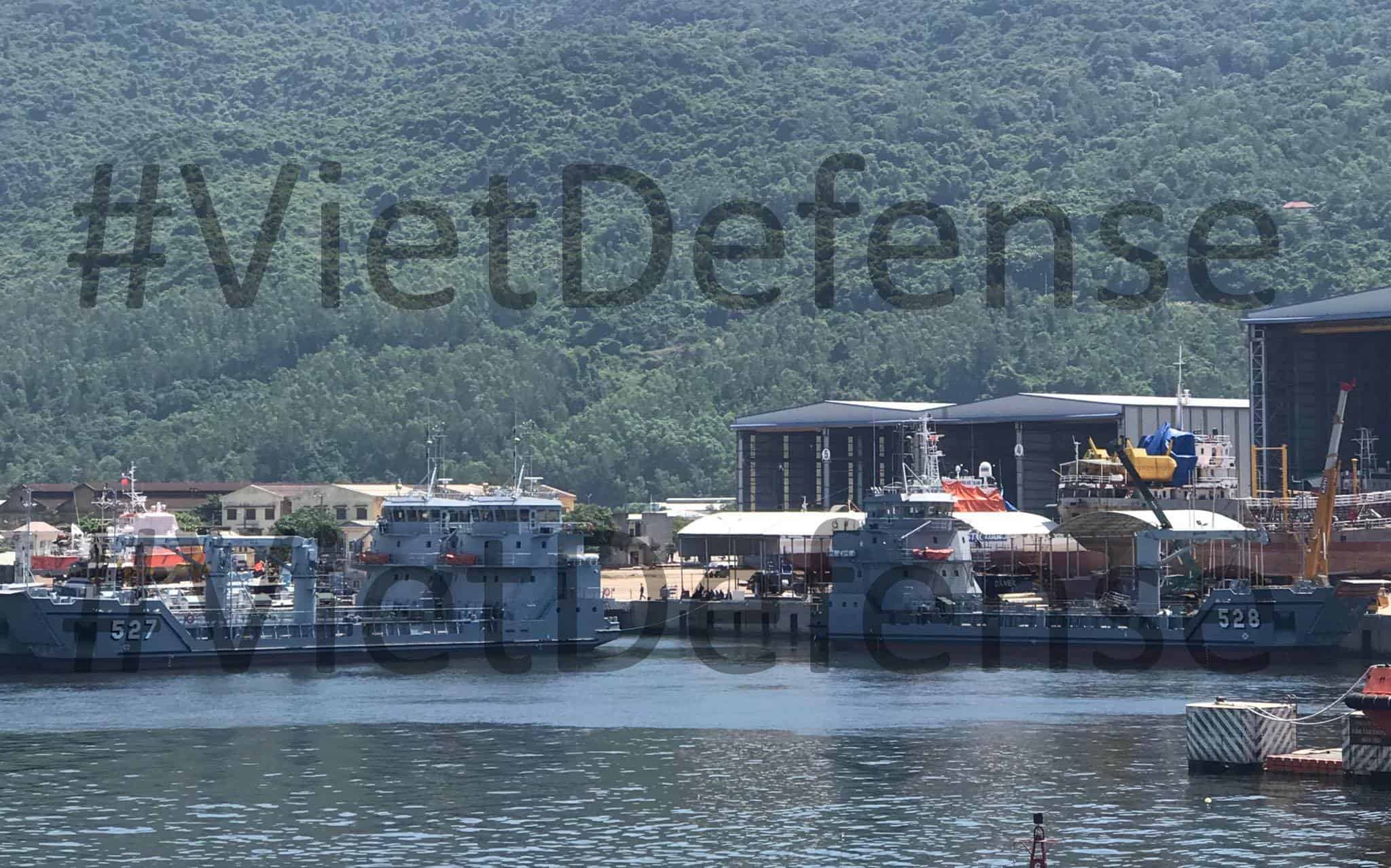 Три багатофункціональні судна забезпечення проєкту Damen RoRo 5612 ВМС В'єтнаму