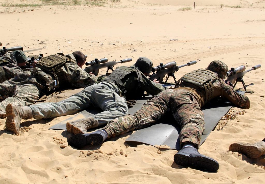 Змагання снайперів морської піхоти. Фото: Командування МП