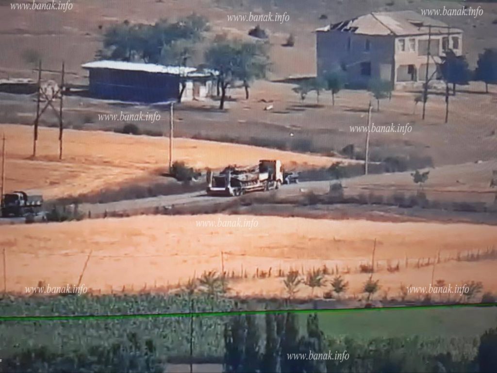 Знімки від вірменського боку нібито підбитих танків Азербайджану