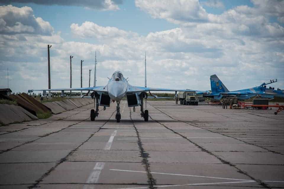 Су-27. Липень 2020. Фото: 831 БрТА
