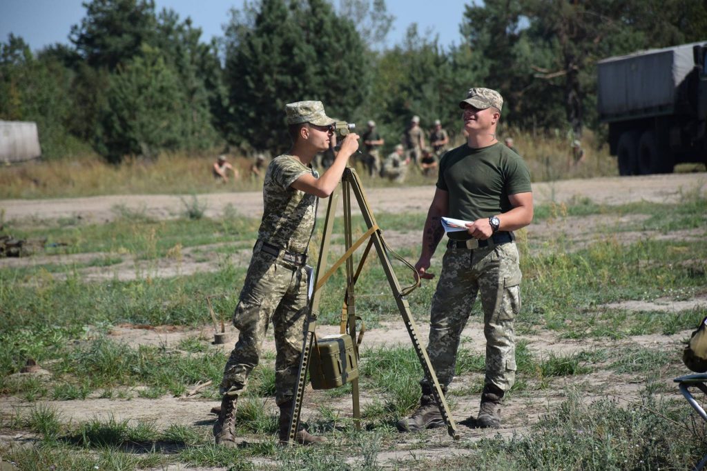 Артилеристи 44 ОАБр на навчаннях. Фото: ЗСУ