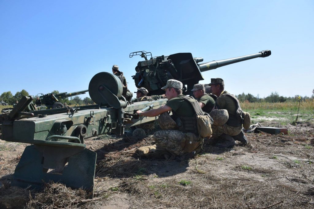 152-мм гаубиці «Мста-Б» 44 ОАБр. Фото: ЗСУ