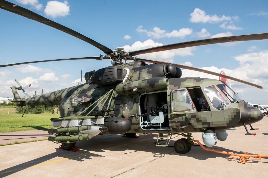 Вертоліт Мі-8АМТШ-ВН. Фото: ЗМІ РФ