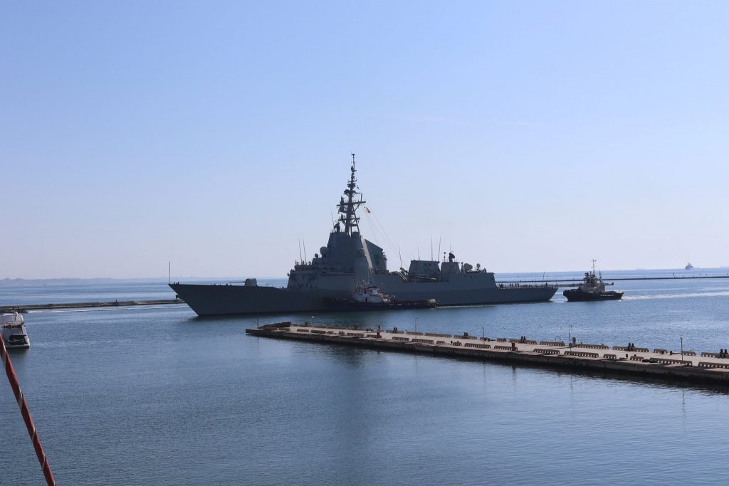 Кораблі навчань «Sea Breeze 2020» в порту Одеси. Липень 2020. Фото: Міноборони України