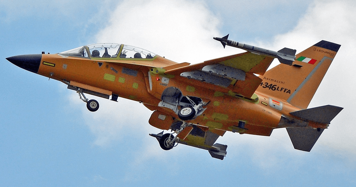 Літак M-346 «Fighter Attack». Липень 2020. Фото: Leonardo