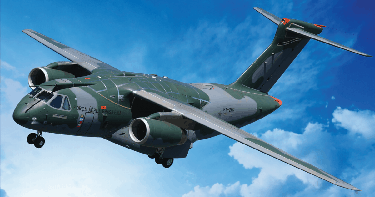 Літак KC-390 «Millennium» ВПС Бразилії. Фото: Компанія Embraer
