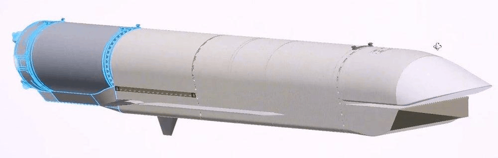 Одна з перспективних надзвукових протикорабельних ракет, яку розробляє Україна