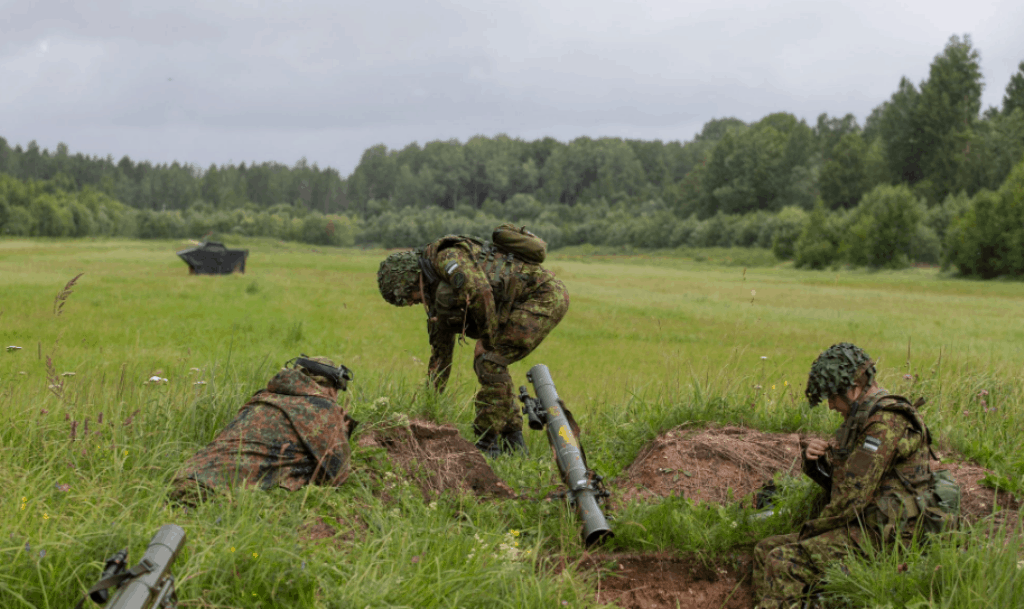 Військові Естонії. Фото: sakala.postimees.ee
