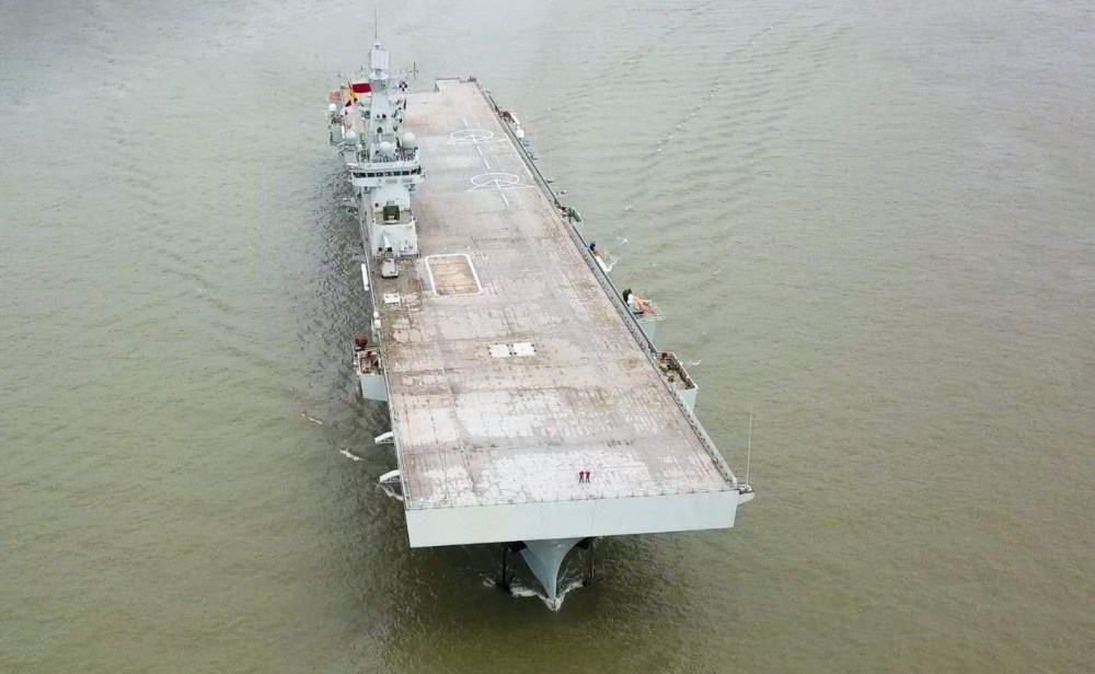 УДК «Type-075» ВМС НВАК. Серпень 2020. Фото: ЗМІ КНР