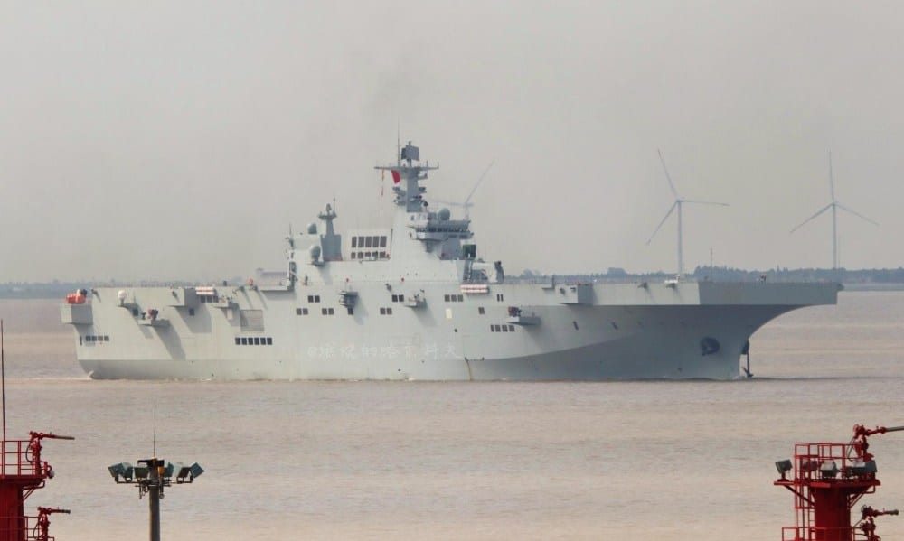 УДК «Type-075» ВМС НВАК. Серпень 2020. Фото: ЗМІ КНР