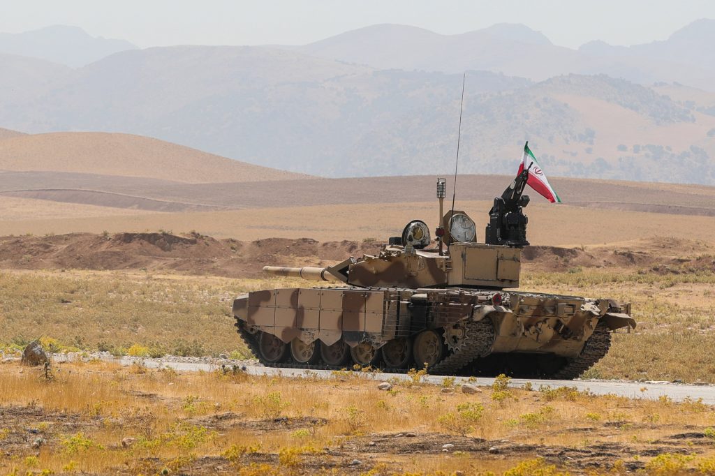 Модернізований танк Т-72 Ірану. Серпень 2020. Фото: ЗМІ Ірану