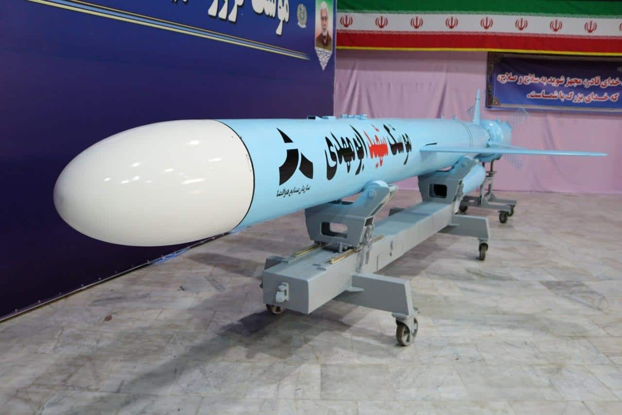 Крилата ракета Ірану «Abu Mahdi». Фото: ЗМІ Ірану