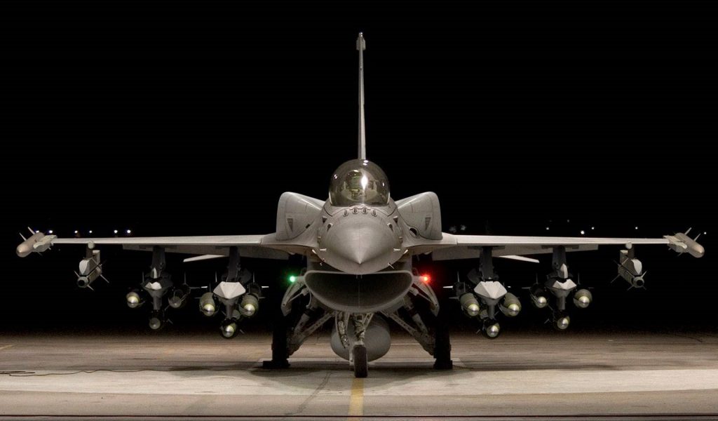 Винищувач F-16V. Фото з відкритих джерел