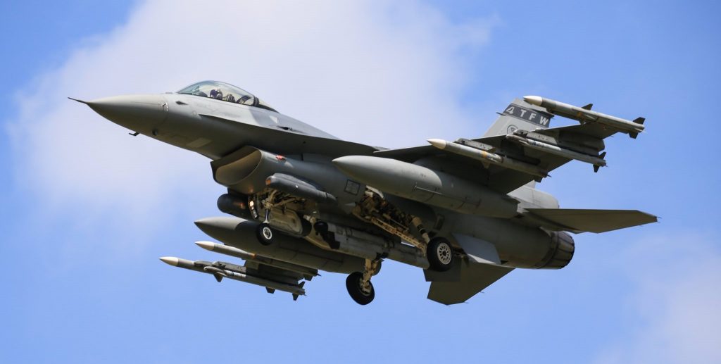 Винищувач F-16V. Фото з відкритих джерел