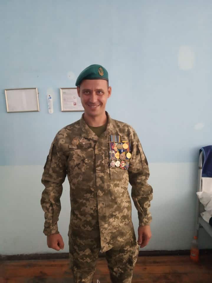 Вячеслав Курба під час служби