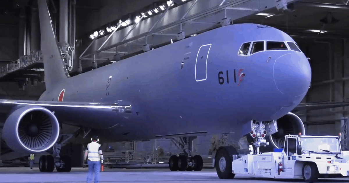 Літак-заправник KC-46A «Pegasus» для Японії. Вересень 2020