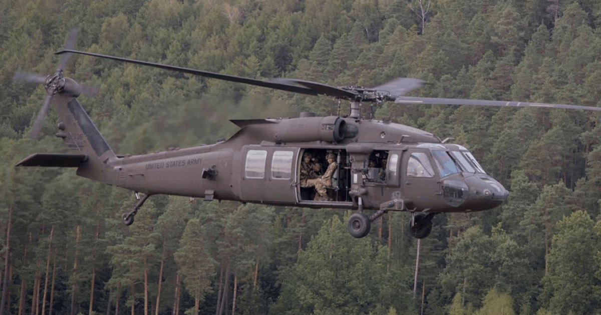 UH-60 «Black Hawk» на тренуваннях ССО. Вересень 2020. Фото: Генштаб ЗСУ