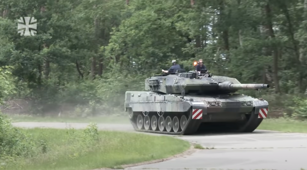 Танк Leopard 2A7V на тестах. Вересень 2020. Фото: Бундесвер