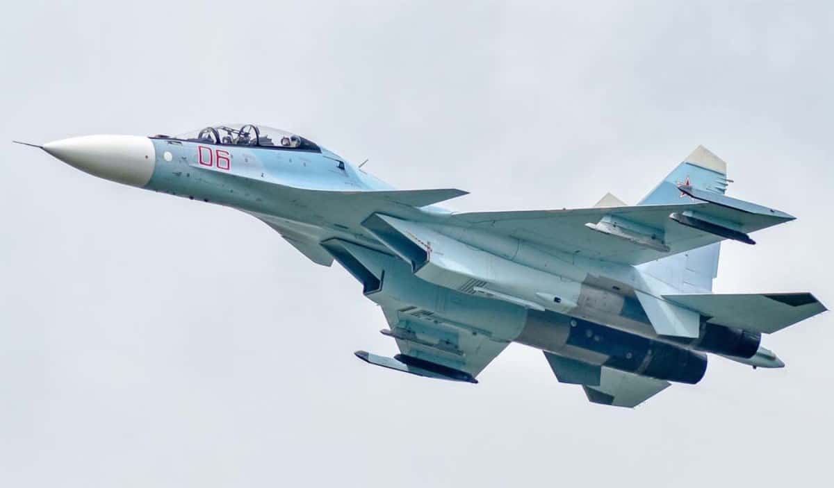 Винищувач Су-30СМ. Фото з відкритих джерел