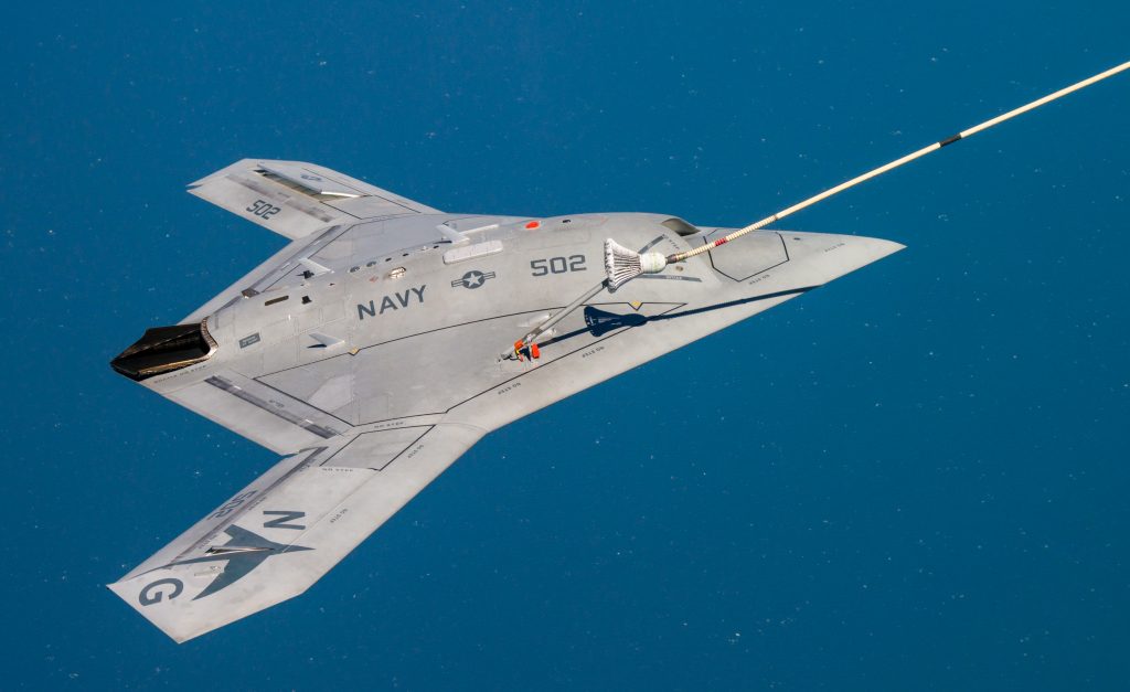 БПЛА X-47B Northrop Grumman. Фото з відкритих джерел
