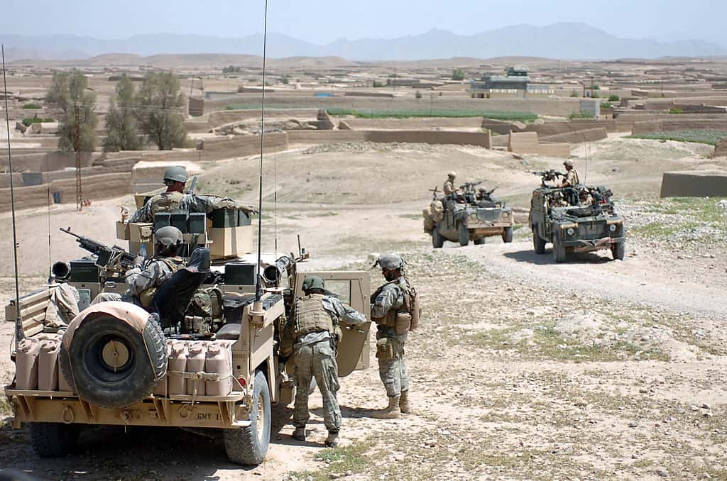 Англійські та американські солдати в Афганістан
