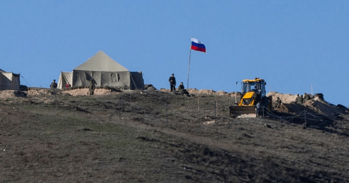 Російські військові біля села Тех у Вірменії. Жовтень 2020. Фото: Сергій Бобильов